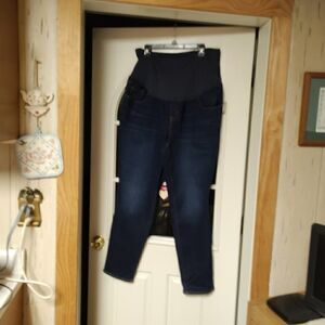 New Old Navy Maternity Skinny Jeans Full Panel Women's 20 Long